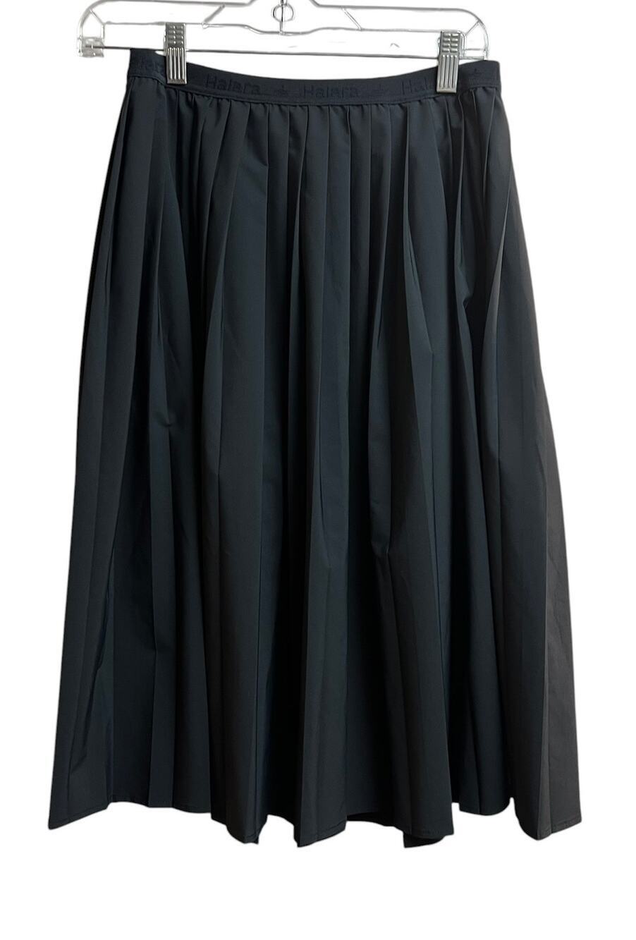 Halara High Waisted Pleated Quick Dry Midi Casual Skirt Pockets Small